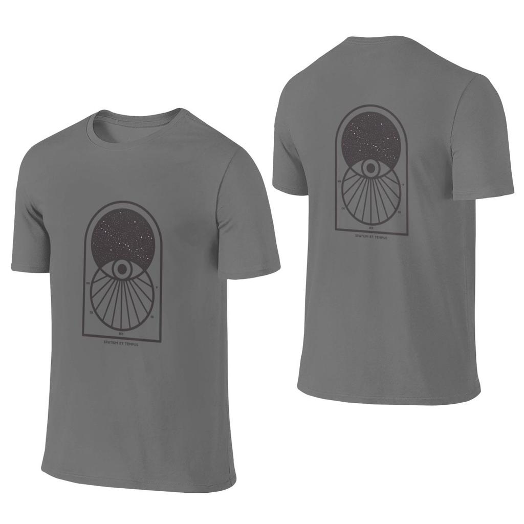 Space And Time Home Reversible Tshirtlazy Style No Curling Tshirt