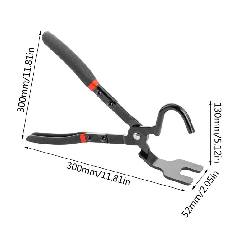 Exhaust Hanger Plier Carbon Steel Bracket Removal Pliers Nonslip Hanger Support