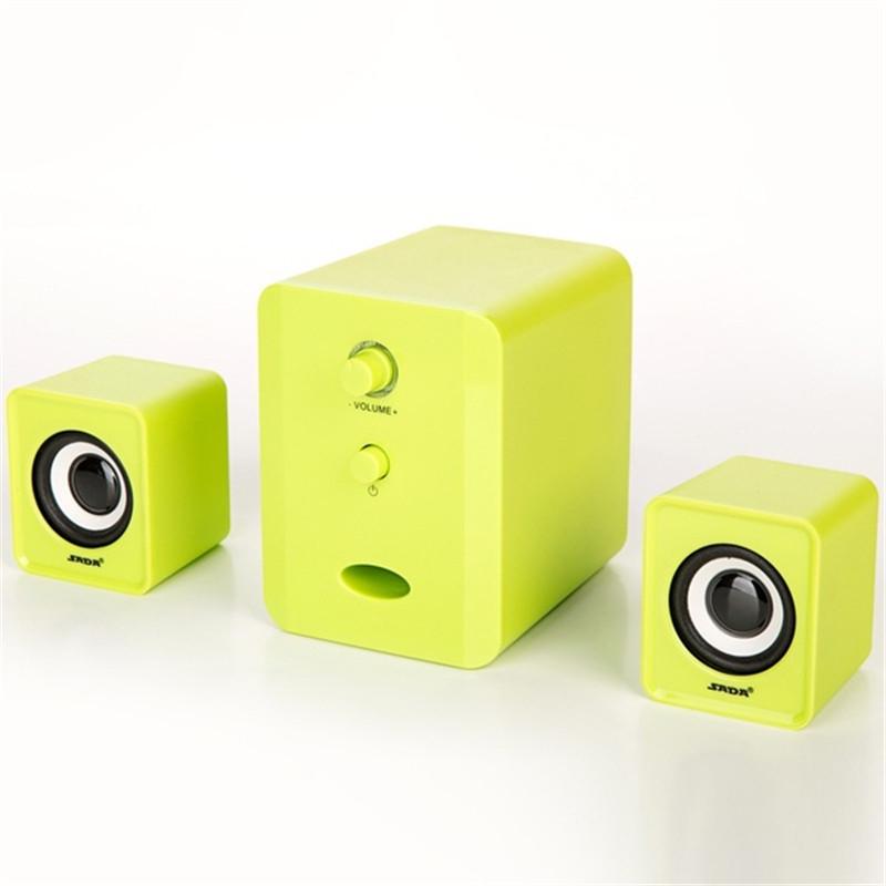 SADA D-201 Desktop Computer Audio Notebook Mobile Phone Small Speaker Mini USB Subwoofer