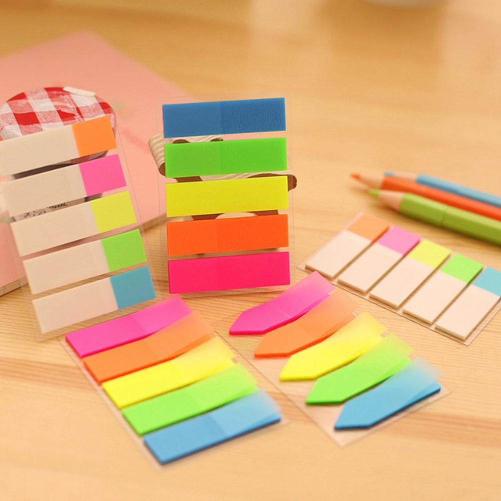 Adhesive Index Category Sticker Label Sticky Note Bookmark Divider (Full Color)