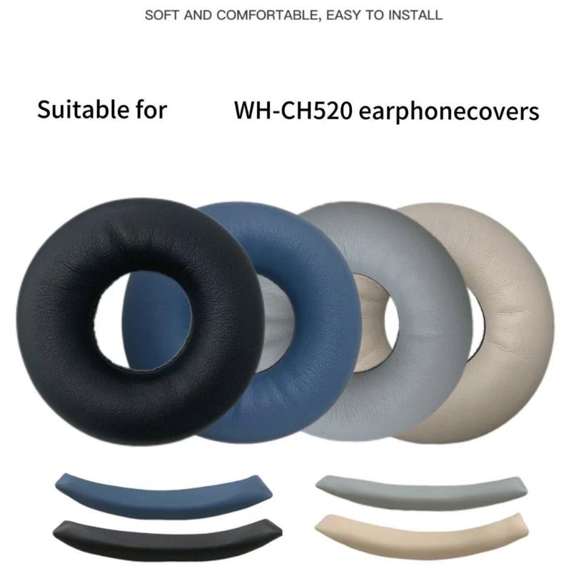 High Fidelitys Sound Enhancing Earpads Ear Cover for WHCH520 Headphone Earpads Ear Cover Enhances Sound Quality