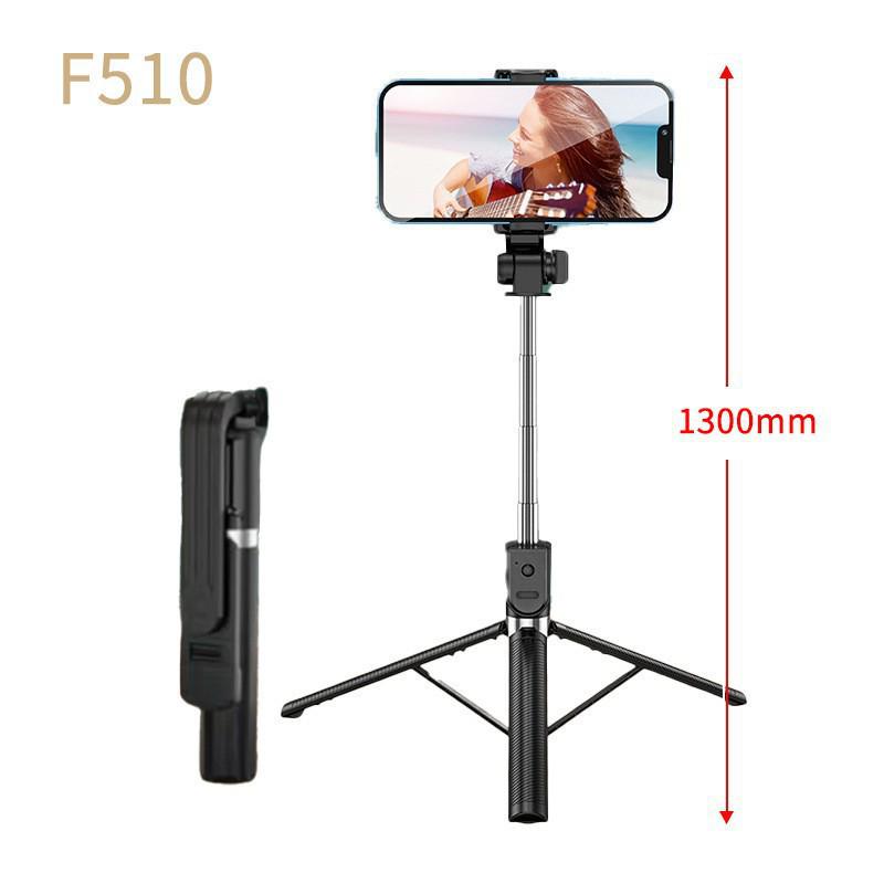 Mini Portable Bluetooth Selfie Stick & Tripod with Remote Control for Live Streaming and Phone Holder