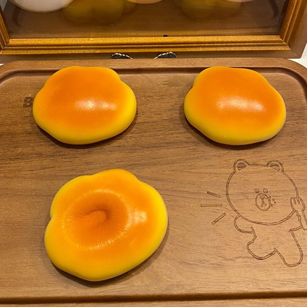 Super Decompression Toy - Cloud Bread Slow Suck Finger Decompression   Super Soft Milky  Pinching Fun Plastic