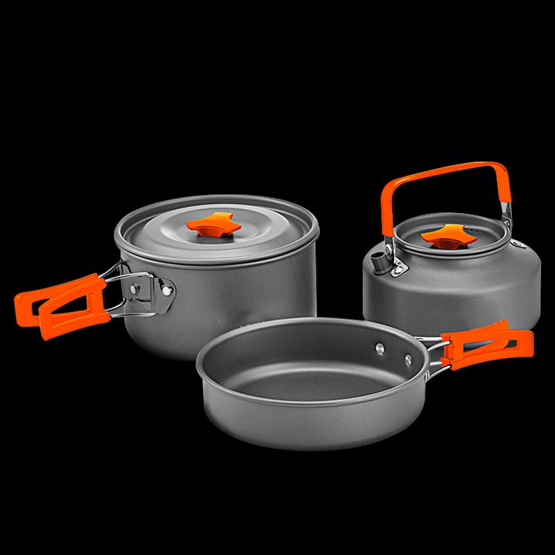 MIHH Outdoor Camping Cookware Set (3-piece)
