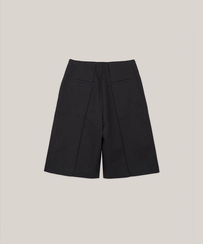 OURO Washing Bermuda Pants [ Black ]
