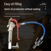 High-Pressure Pneumatic & Electric Grease Gun Set with Universal Nozzle and Oiler Accessories