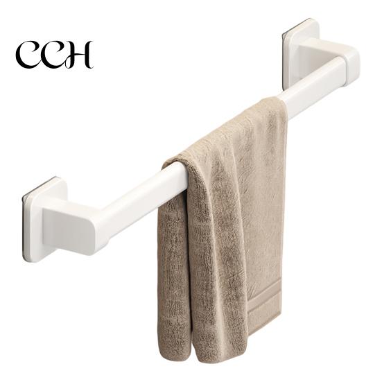 Self-stick Towel Rail Self-Adhesive Rack Hand Bar Strong Load-bearing Adhesive Shower Easy To Install Bathroom Wall Mounted Hanger