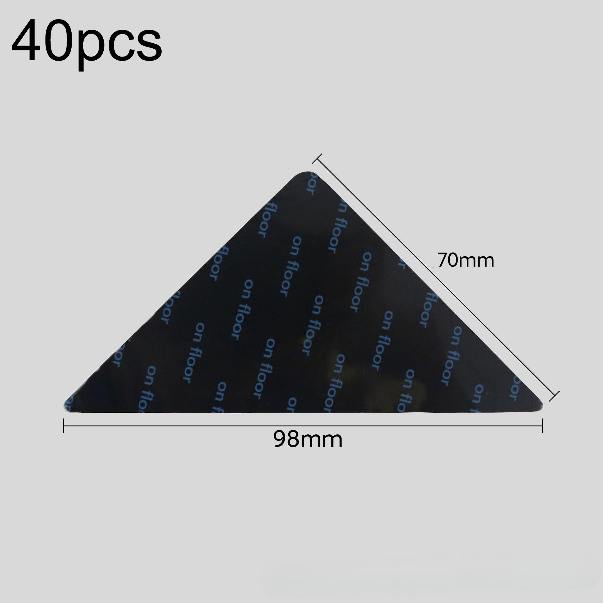 

Упаковка из 40 сверхпрочных съемных ковровых фиксаторов, не оставляющих следов при удалении, для полов из твердой древесины, плитки, линолеума - Идеально для дома, офиса