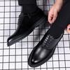 Non-Slip Leather Male Oxfords Shoes 2025 New Classic Men Dress Shoes Handmade for Men Comfortable Men Casual Shoes Male Footwear