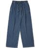 COLUMBIA UNIVERSITY M-Label Loose-Fit Denim Pintuck Pants Midnight Jeans