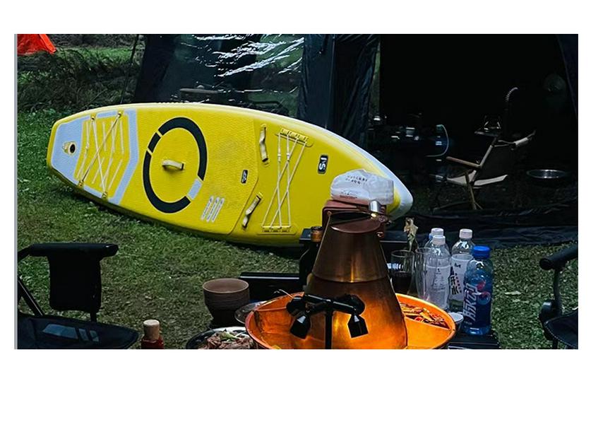 Lanko Inflatable Stand-Up Paddleboard for Racing and Surfing