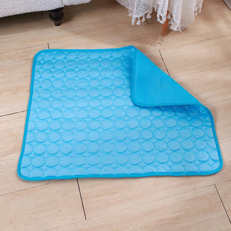 Ice Silk Pet Cooling Mat - Breathable Summer Mat for Dogs and Cats