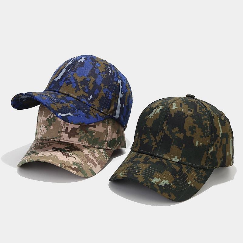 Outdoor Sports Sun Hat Men's Tactical Military Fan Camping Mountaineering Fishing Cap Women's Digital Camouflage Baseball Cap
