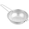 Small Colander Fryer Skimmer Rice Wash Strainer Sink Fruit Vegetable Basket Dish Rack Drainer Sieve