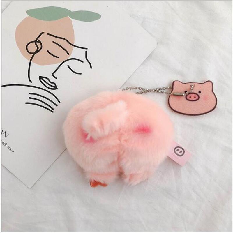 

Мини свинья голова задница пара кулон игрушки плюшевые мягкие новые брошь PP хлопок мягкие подарок на день святого валентина девушка нравится