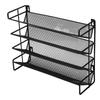 Seasoning Rack   4 Tier Vertical Countertop Seasoning Rack   for Kitchen Cabinet Pantry Cupboard