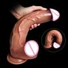 Grande Dildo Realistico Morbido Silicone Pene Pelle Sentire Cazzo Masturbatore Femminile Spina Anale Giocattoli Adulti Del Sesso Negozio Strapon Dildo per Le Donne