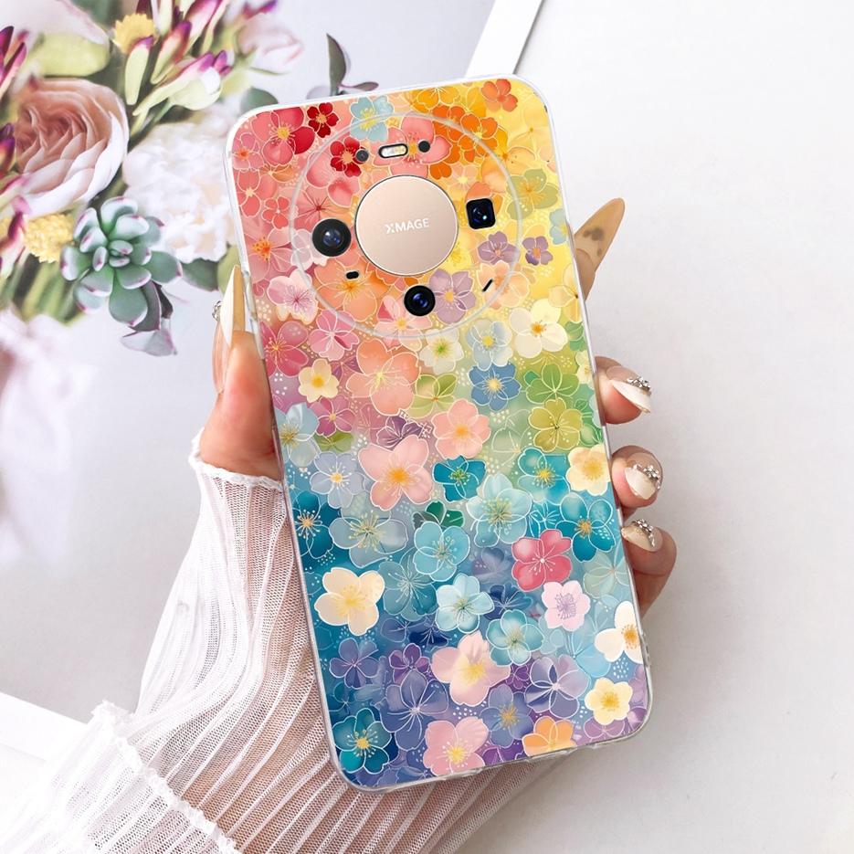 For Huawei Mate 80 5G Case VYG-AL00 Stylish Butterfly Painted Cover Soft Slim Phone Case For Huawei Mate 80 Pro Mate80 5G Fundas