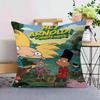 Cartoon Hey A-Arnold Pillowcase Toon Gift Cushion Cover Bedroom Home Sofa Chair Seat Decor Pillow Case