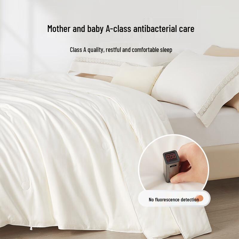 BEYOND HOME TEXTILE All-Season 100% Tussah Silk Two-in-One Duvet