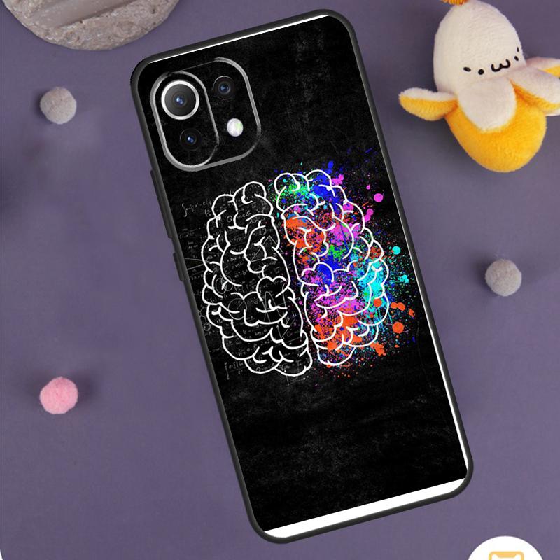 Brain Art Case For Xiaomi 15T 13T 14T Pro 14 15 Ultra 17 Pro Max POCO X7 X6 X5 F5 F6 F7 F8 Pro Cover