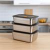 Microwaveable Lunch Box 316 Stainless Steel Food Container Multipurpose Food Storage Box  Camping