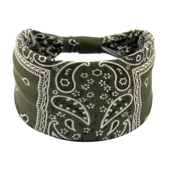 Large Bandeau Bohème Respirant Extensible Yoga Entraînement Cheveux Noués Femmes Africaines Filles Enveloppement de Tête Accessoires pour Cheveux