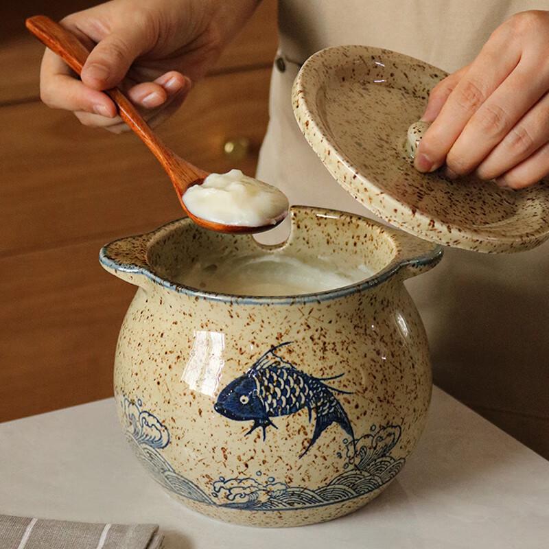 Naijiang Ceramic Multi-Purpose Storage Jar with Filter