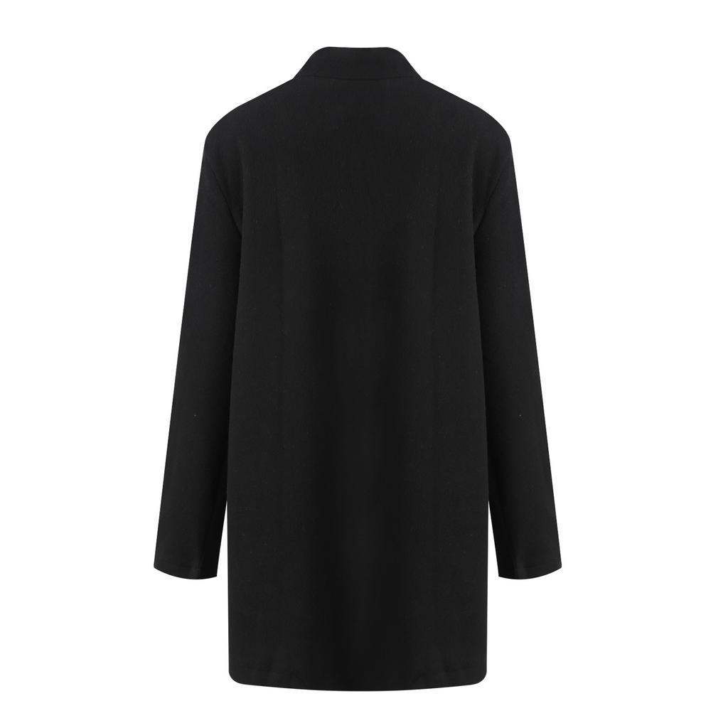 Damenmode Und Winter Mittellanger Trenchcoat Klassischer Reversmantel