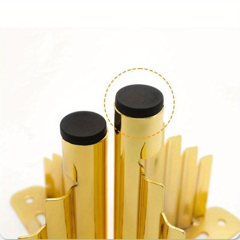 4ks Nábytkové nožičky Basic Heavy Duty Triangle top Talířové nožičky pro pohovky rozkládací pohovky Komoda s gumovými chrániči podlahy