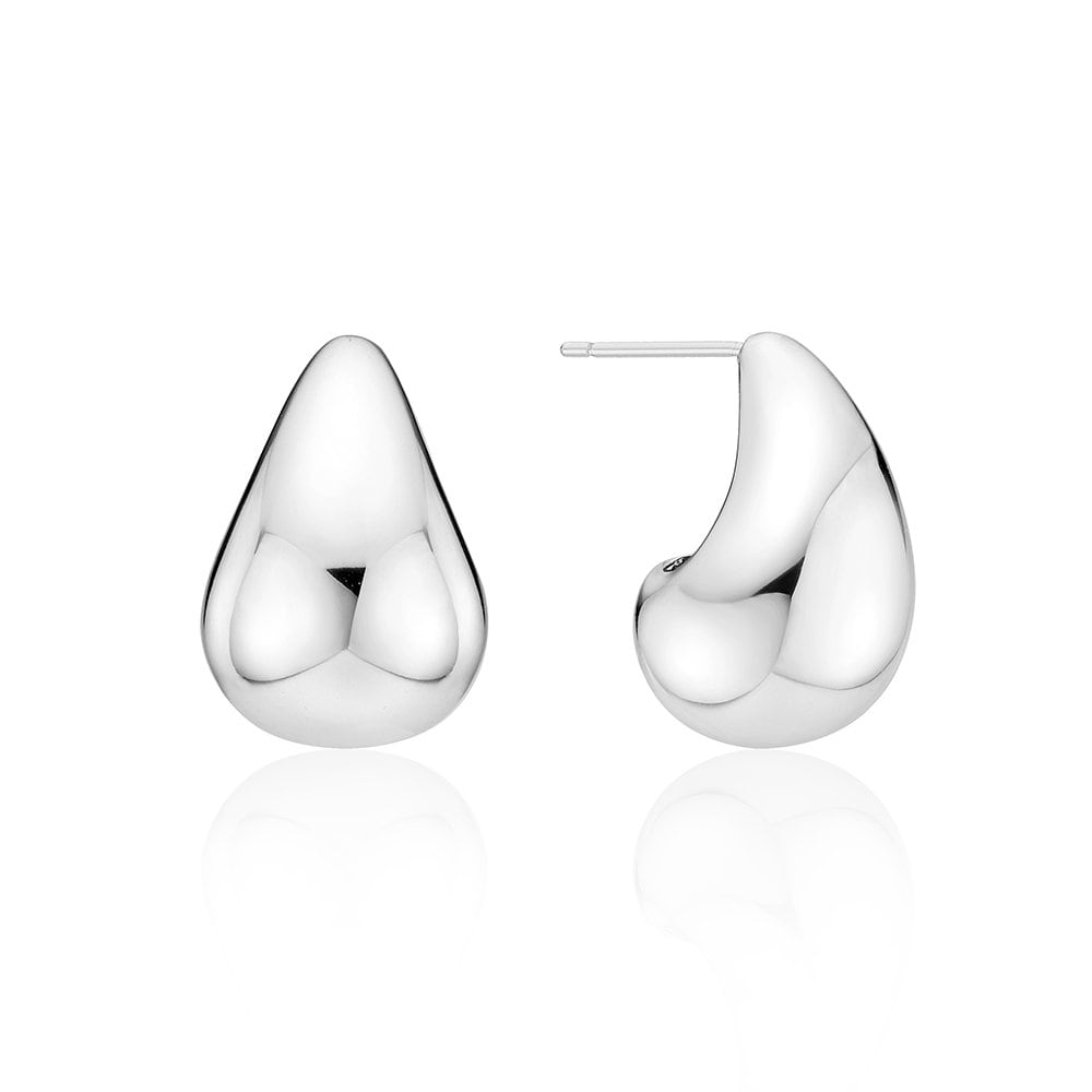 Champagne Full Moon (W) Big Bowl Earrings Hl2E53215Wbxxx