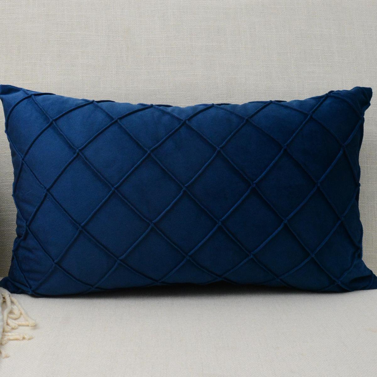 30x50CM Effen Kleur Rechthoekige Kussensloop Ultra Zacht Decoratief Bank Kussenhoes Kussensloop Woonkamer Funda Cojin 30x50cm