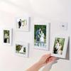 10pcs Plastic No-Drill Self-Adhesive Picture Hangers, Traceless Frame Nails for Hanging Photos, Posters, Frames - Strong Adhesive Hooks for Wall Decor