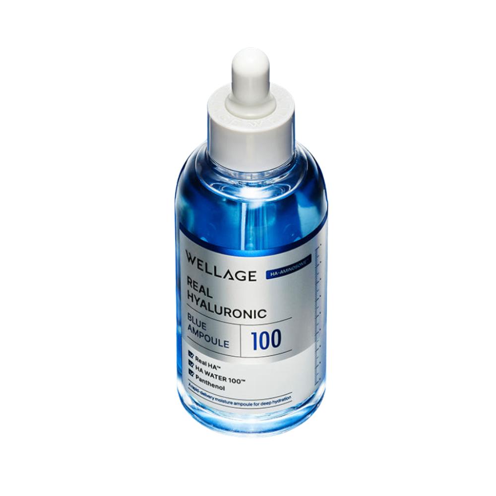 Wellage Real Hyaluronic Blue 100 Ampoule 100ml 1ea