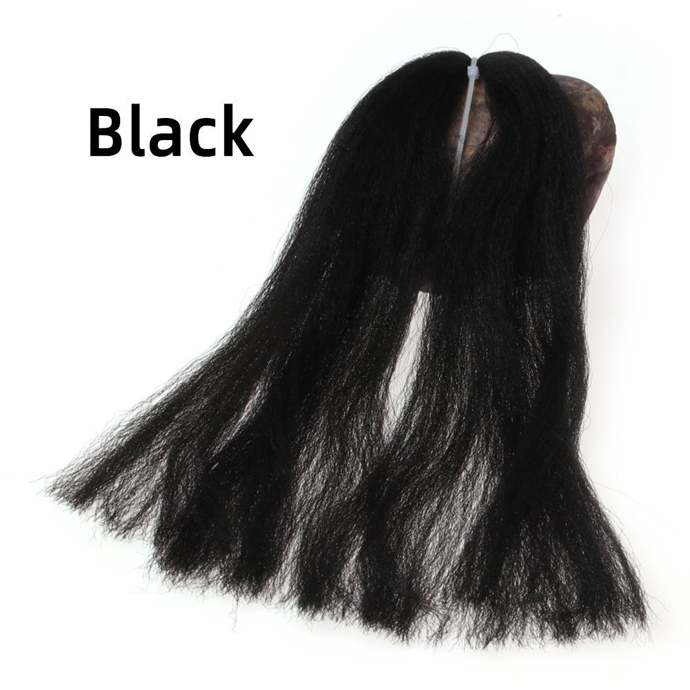 

1 упаковка мушек для вязания мушек, мягкий EP шелковистый материал с длинными волосами для приманки для мелкой рыбы, стримера 1Pack