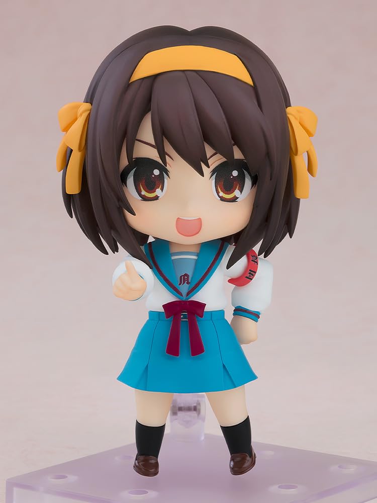 Good Smile Company Nendoroid The Melancholy of Haruhi Suzumiya Haruhi Plastic Painted Movable Figure 2.0 Non-scale