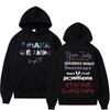 Sängerin Ariana Grande Album Tour Grafik Hoodies Herren Damen Mode Klassisch Vintage Sweatshirts Herbst/Winter Lässig Fleece Hoodie