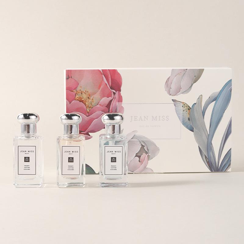 Women's Perfume Set Blue Wind Chimes Freesia Sage Perfume Gift Box Light Fragrance Perfume Men