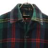 JOHNSON 50s 60s vintage Check Pattern Long sleeve Flannel shirt Men's Used