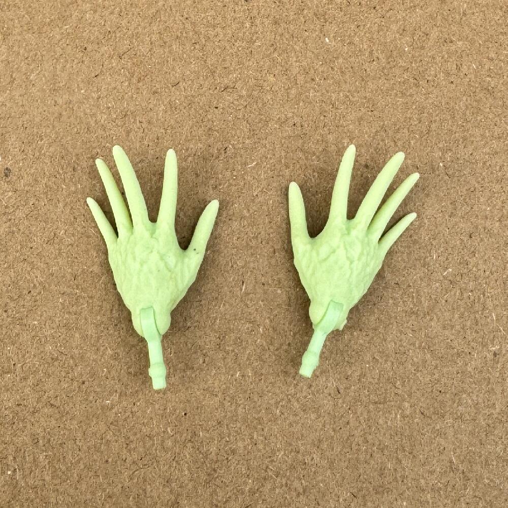 1/6 Original Monster Doll Replacement Hands And Arms White Brown Beige Green Blue Skin Tone Toys DIY Accessories