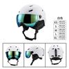 Unisex Ski Helmet Adults Full Coverage Winter Sports Protective Gear EPS PC Construction Adjustable Fit