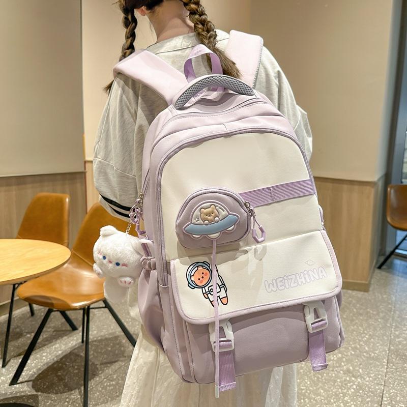 Student Backpack College Campus Schoolbag Large Capacity Backpack