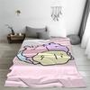 Asamimichaan Blanket Flannel Textile Decor Asamimi  Multifunction Ultra-Soft Throw Blanket for Bedding Travel Plush Thin Quilt