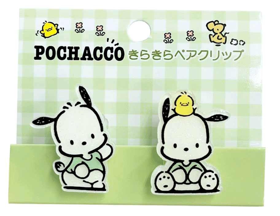 

Уникальный Sanrio Sparkling Pair Clip Pochacco SR-0066PC
