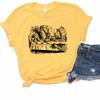 Alice Wonderland T Shirt Mad Hatter Vintage Illustration Tee Cute Trendy Unbirthday Party Shirt Mom Shirt Aunt Tee Casual Tops