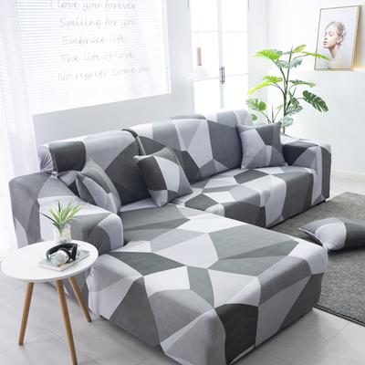 L Shape Corner Sofa Cover Elastic For Living Room Printed Cover For Sofa Slipcovers Stretch 1 /2 /3 /4 Seat