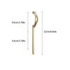 Gold Chinese Style Cabinet Handles Unique Line Design New Design Gold Wardrobe Pulls High Quality Durable Extended Length Pulls