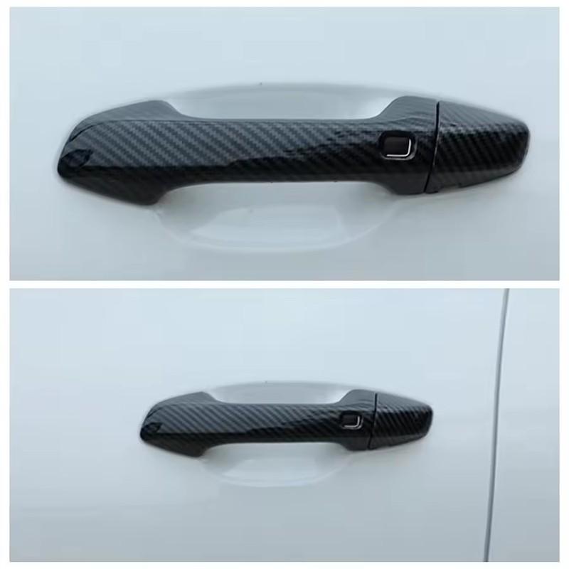 For Kia Seltos Forte Cerato K3      2024 ABS Glossy Black Door Handle Cover Sticker Car Styling Accessories