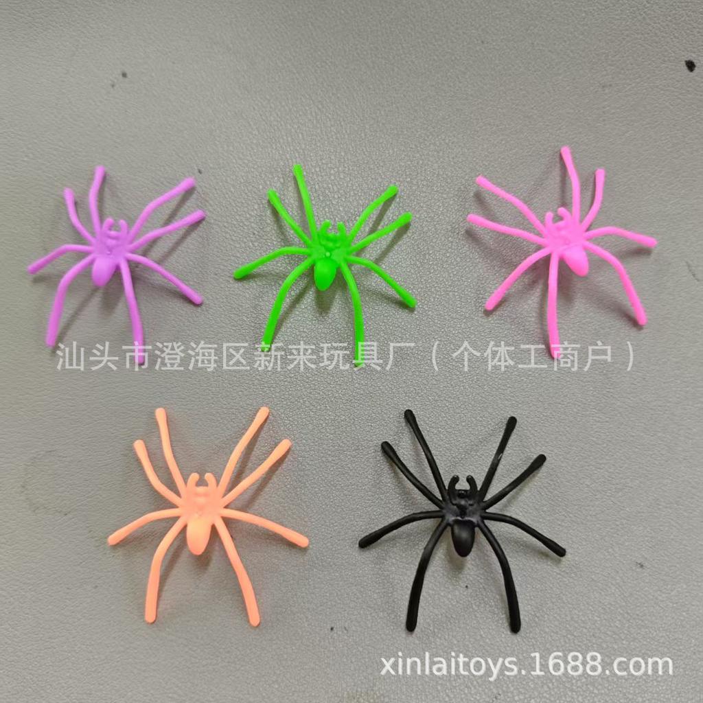 Tricky Spider Toy Simulation Spider Model Children'S Toy Insects Halloween Props Spider Toy Simulation
