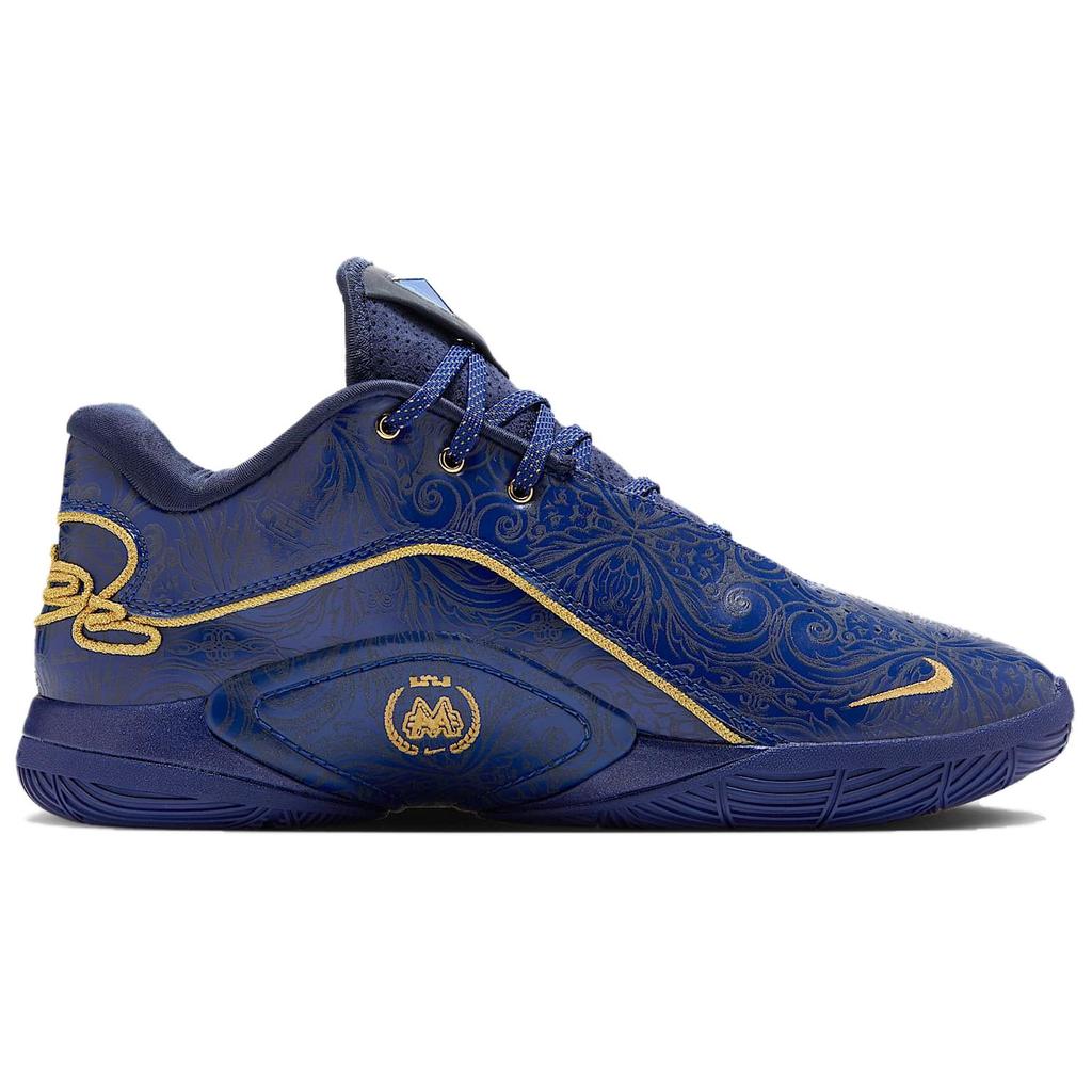 Nike Monopoly X LeBron 22 NRG EP Token Unisex Sneakers Blue Deep-Royal-Blue Metallic-Gold HV5146-400